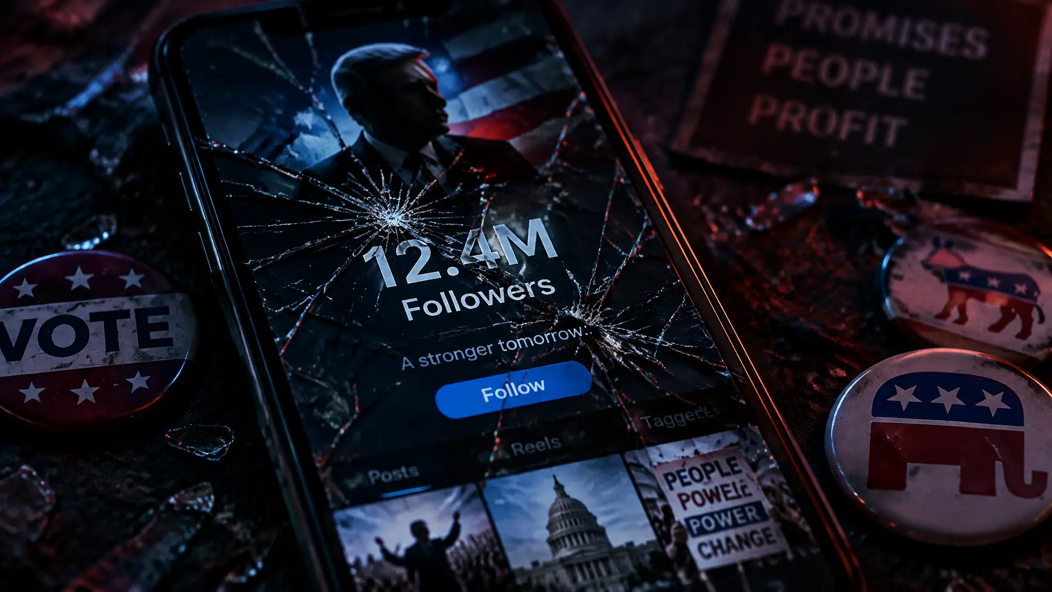 Falar de Política no Seu Perfil Está Destruindo Seu Alcance — E Ter Milhões de Seguidores Não Significa Nada